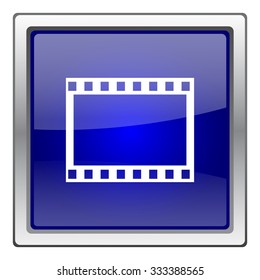 Photo icon. Internet button on white background. EPS10 vector.