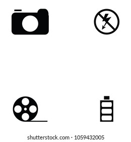 photo icon set