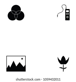 photo icon set