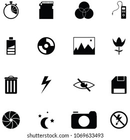 photo icon set