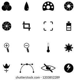 photo icon set