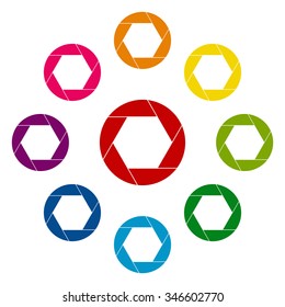 Photo icon set