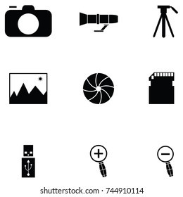 photo icon set
