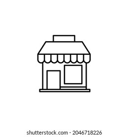 Photo icon symbol. Social media icon. convenience store icon. house icon
