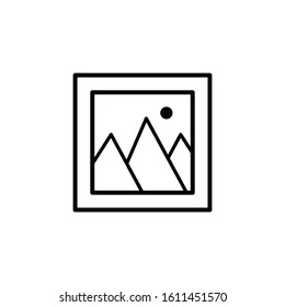 Photo Icon Vector / Illustration