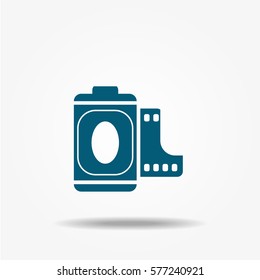 Photo icon, vector symbol