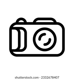 Ilustración de diseño de símbolos vectores de iconos fotográficos