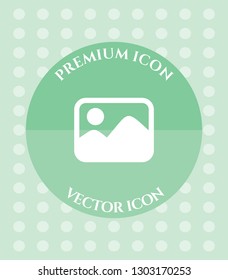 Photo Icon for Web, Applications, Software & Graphic Designs.