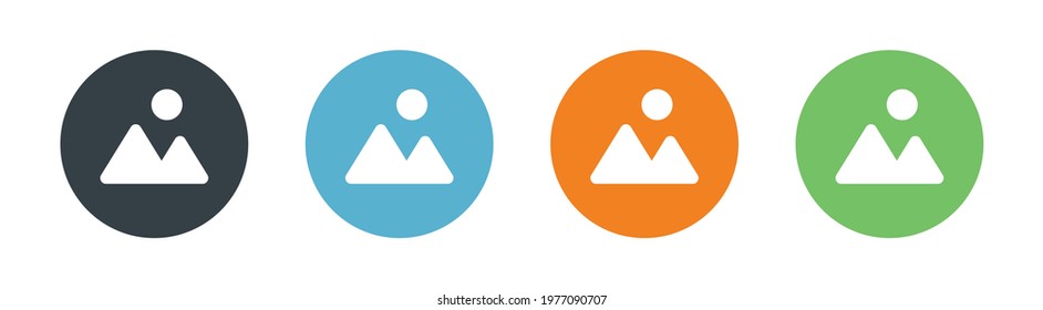 Photo image icon vector illustration design