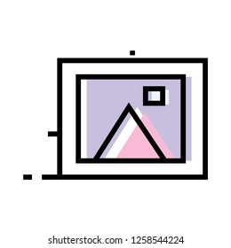Photo interior icon