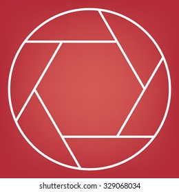 Photo line icon