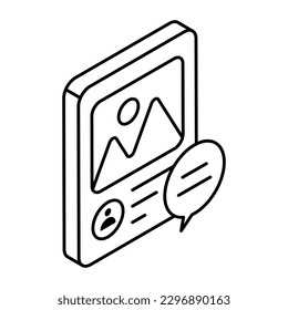 Symbol der Fotolinie, bearbeitbarer Vektorgrafik 