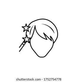 photo line icon. Signs and symbols can be used for web, logo, mobile app, UI, UX