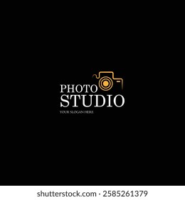 Photo Logo Template Design Vector