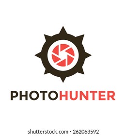 Photo logotype template