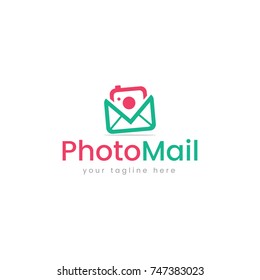 Photo Mail Logo Design
