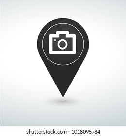 photo Map pin icon