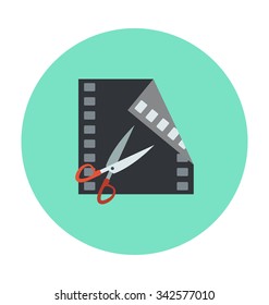 
Photo Negative Colored Vector Icon
