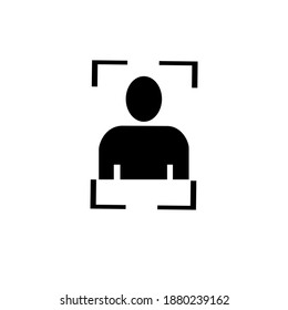Photo per document. Simple icon. Vector flat illustration