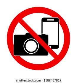 A Photo   phone forbidden warning sign vector illustration 