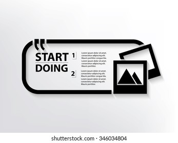 Photo Quotation Mark Speech Bubble,design