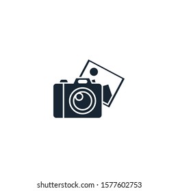 Photo services creative icon. filled illustration. From Services icons collection. Isolated Photo services sign on white background