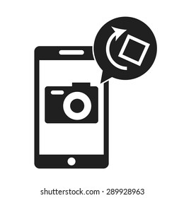 photo settings design, vector illustration eps10 graphic 