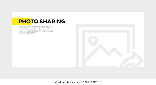 PHOTO SHARING AND BANNER CONCEPT