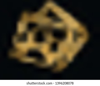 Photo square frame. Line art vector illustration.