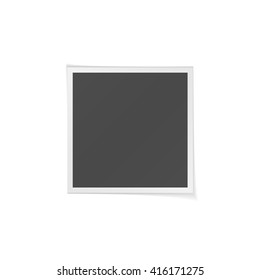 Photo square realistic Mockup