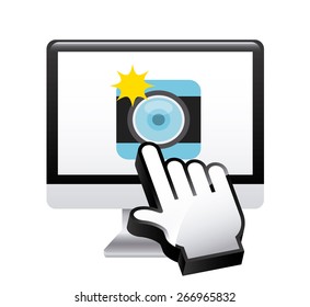 photo studio design, vector illustration eps10 graphic 