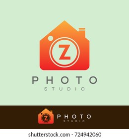photo studio initial Letter Z Logo design
