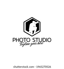 Photo studio logo concept. Photo studio logo template