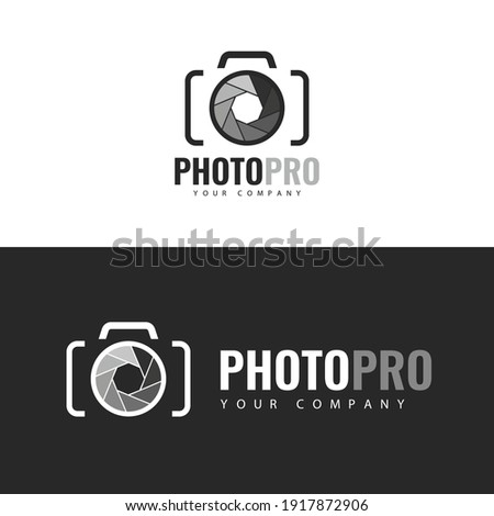 Photo Studio Logo design. Template logo
