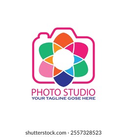 Photo Studio Logo Template Design