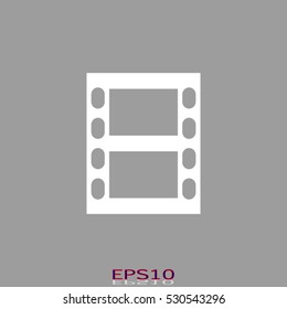 Photo tape, frame, vector illustration EPS 10
