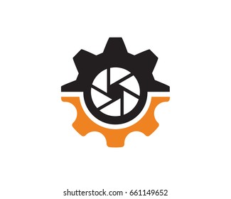 Photo Technology Logo Template Design Vector, Emblem, Design Concept, Creative Symbol, Icon