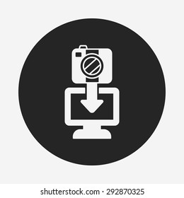 photo transfer icon