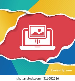 photo transfer icon