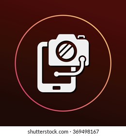 photo transfer icon