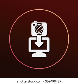 photo transfer icon