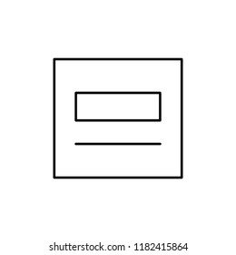photo upload icon. Element of online and web for mobile concept and web apps icon. Thin line icon for website design and development, app development. Premium icon