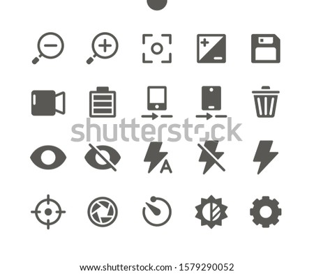 Photo v1 UI Pixel Perfect Well-crafted Vector Solid Icons 48x48 Ready for 24x24 Grid for Web Graphics and Apps. Simple Minimal Pictogram
