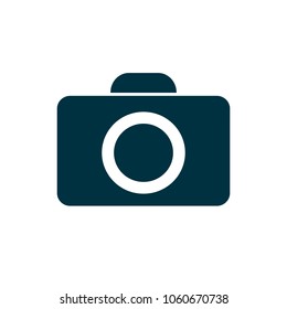 photo vector camera icon flat digital image photography logo
