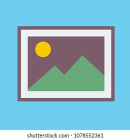photo vector icon