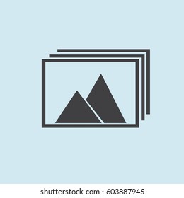 Photo vector icon