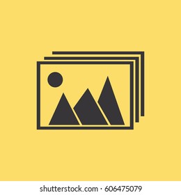 Photo vector icon