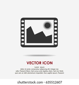 Photo vector icon