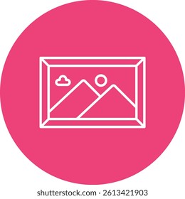 Photo vector icon. Can be used for printing, mobile and web applications.
