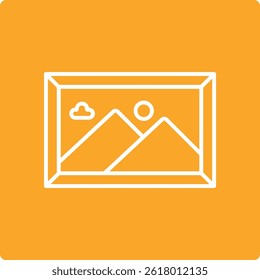 Icono del Vector de la foto. Se puede utilizar para aplicaciones de impresión, móviles y de Web.